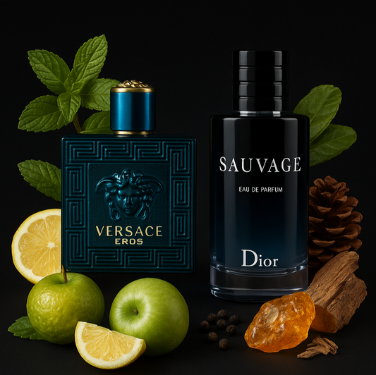 COMBO EXCLUSIVO VERSACE EROS + SAUVAGE DIOR
